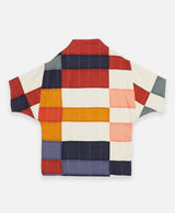 Quilted Multi-Check Cocoon Jacket Jackets Anchal Project 