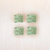 Raffia Crochet Napkin Rings Set Napkin Rings LIKHÂ 