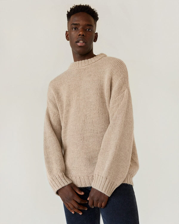 Ramybė Unisex Alpaca Wool Sweater Cardigans + Sweaters The Knotty Ones 