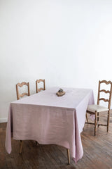 Rectangle Linen Tablecloth Tablecloths + Runners AmourLinen 39" x 39" Dusty Rose 