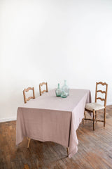 Rectangle Linen Tablecloth Tablecloths + Runners AmourLinen 39" x 39" Rosy Brown 