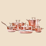 Recycled Copper Cookware Set - 11 Pieces Cookware Amoretti Brothers 