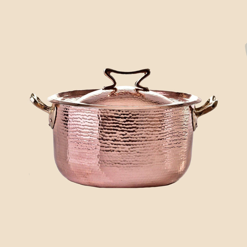 Recycled Copper Dutch Oven Cookware Amoretti Brothers 