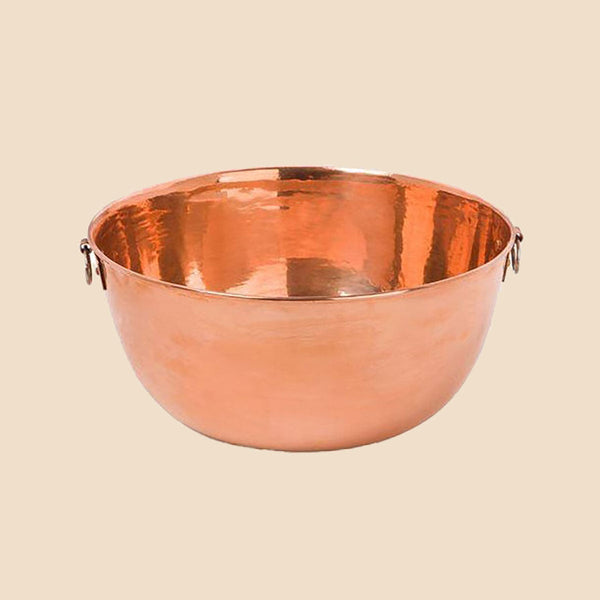 Recycled Copper Mixing Bowl Food Prep Amoretti Brothers 