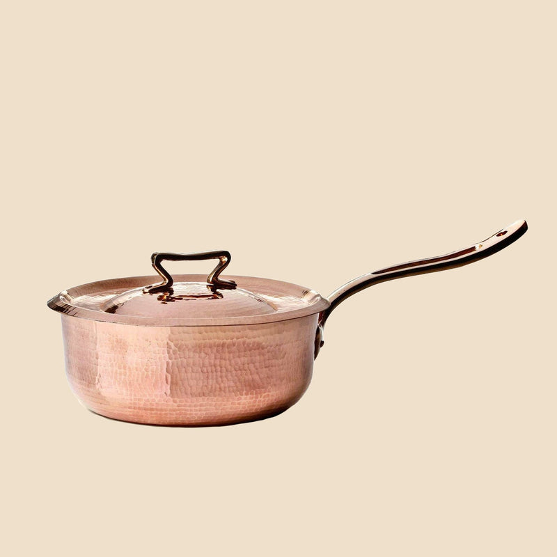 Recycled Copper Saute Pan Cookware Amoretti Brothers 