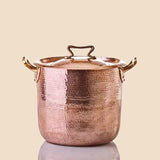 Recycled Copper Stock Pot Cookware Amoretti Brothers 