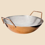 Recycled Copper Wok Cookware Amoretti Brothers 