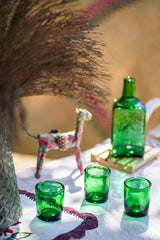 Recycled Glass Carafe + Tumbler Set Drinkware Magda Made 