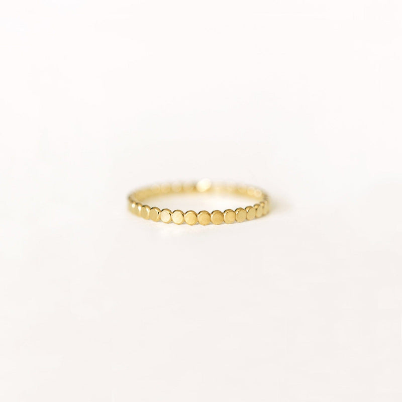 Recycled Gold Tiny Dots Ring Rings Sara Patino Jewelry 