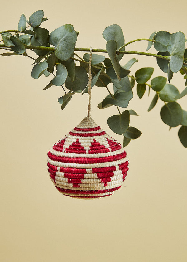 Red Bulb Ornament Ornaments KAZI 