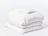 Relaxed Linen Duvet Cover Duvet Covers Coyuchi Full / Queen Alpine White 