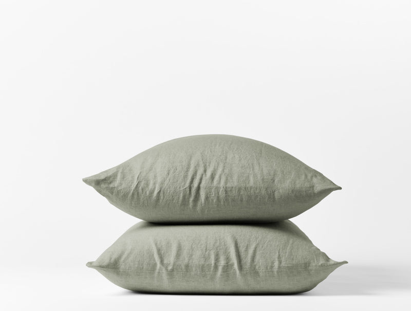 Relaxed Linen Pillowcase Set - Laurel Pillowcases Coyuchi 