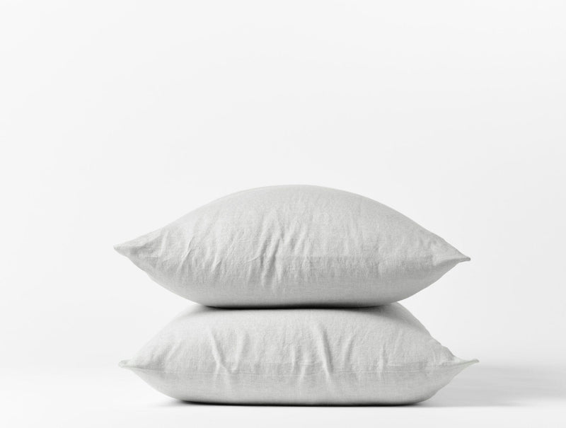Relaxed Linen Pillowcase Set Pillowcases Coyuchi Standard / Queen Fog 