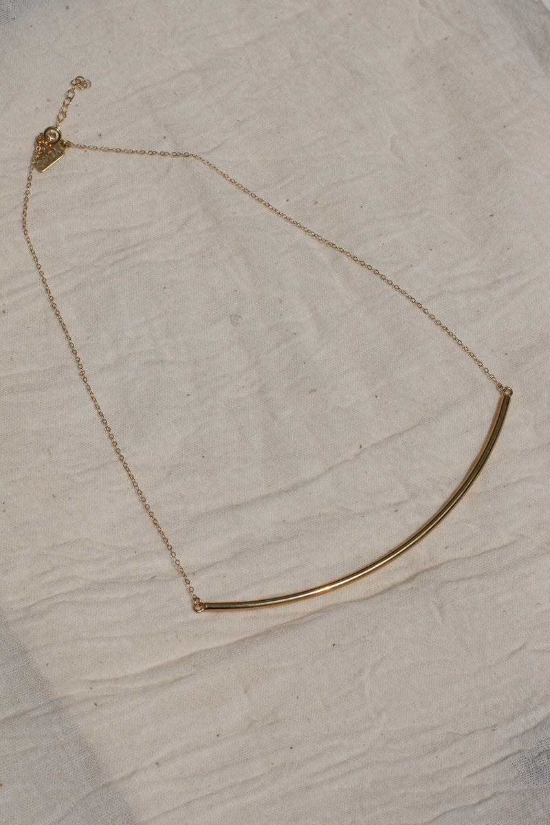 Recycled Gold Chunky Snake Chain Necklace