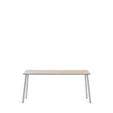 Run Side Table - Aluminum Frame Furniture Emeco 62" Ash 