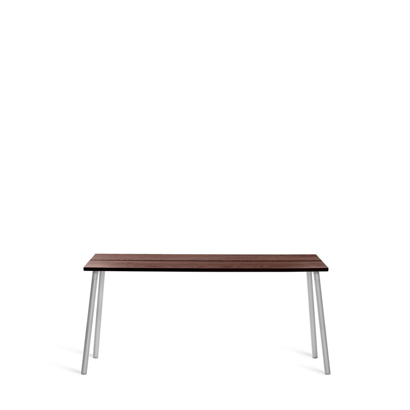 Run Side Table - Aluminum Frame Furniture Emeco 62" Walnut 
