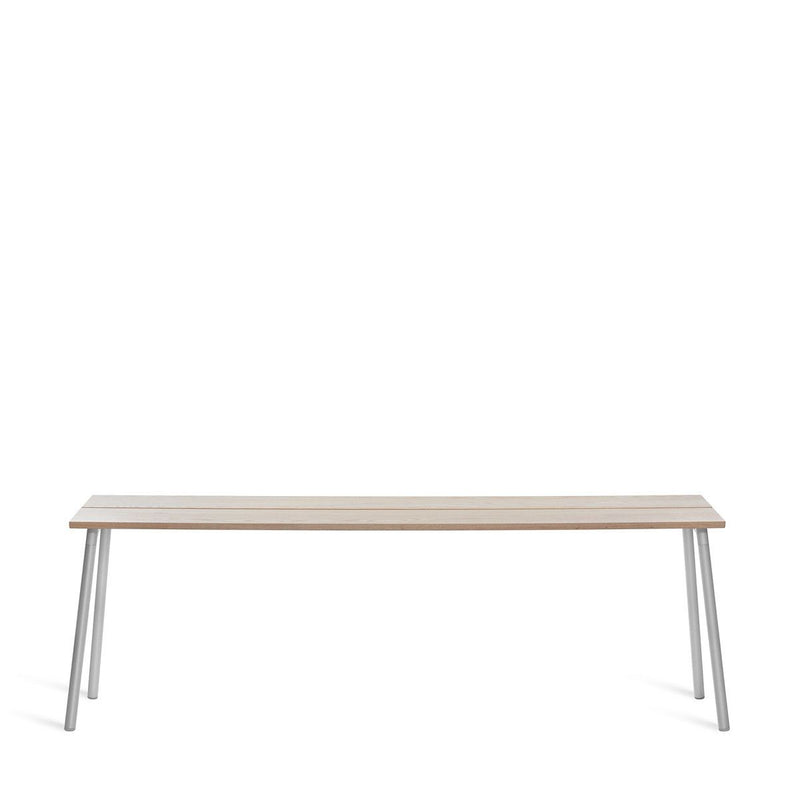 Run Side Table - Aluminum Frame Furniture Emeco 86" Ash 