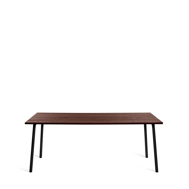 Run Table - Black Frame Furniture Emeco 72" Walnut 