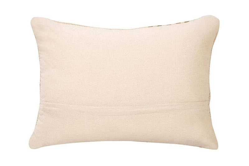 Rust Handcrafted Earth Stripe Lumbar Pillow Lumbar Pillows Casa Amarosa 