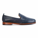 Sabina Leather Loafers Loafers Adelante Shoe Co. Denim 5 