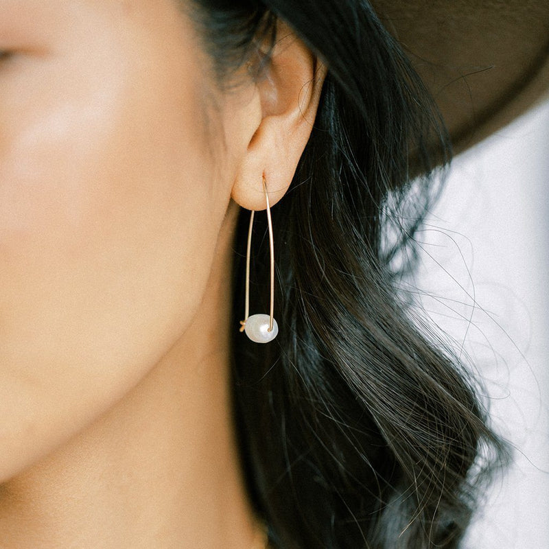 Petal Recycled Gold Earrings | Made Trade