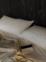 Sateen Bed Sheet Set - Natural Sheets Takasa 