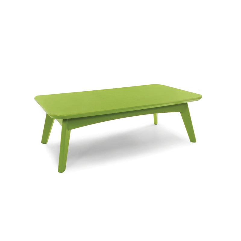 Satellite Recycled Cocktail Table Coffee Tables Loll Designs Rectangle Leaf Green 