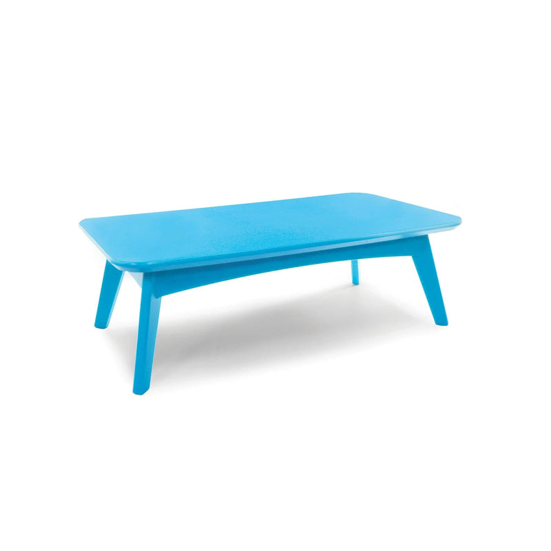 Satellite Recycled Cocktail Table Coffee Tables Loll Designs Rectangle Sky Blue 