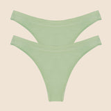 Seacell Thong 2-Pack Underwear Esme M Sage 
