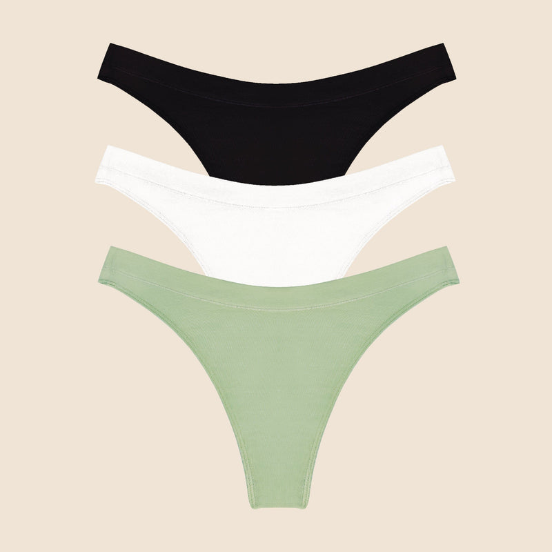 Seacell Thong 3-Pack Underwear Esme 