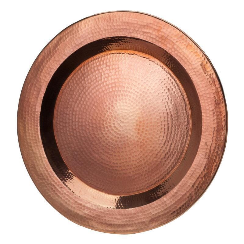 Sertodo Copper Copper Thessaly Round Platter Sertodo Copper 