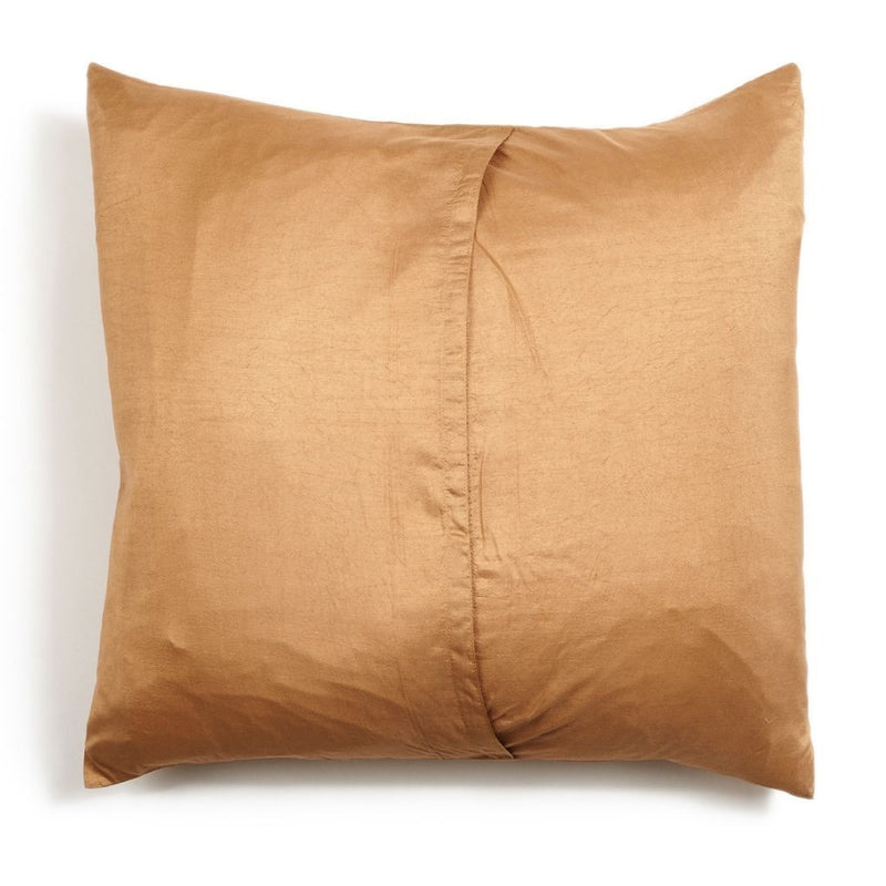 Shunya Silk Throw Pillow - Gold Studio Variously 