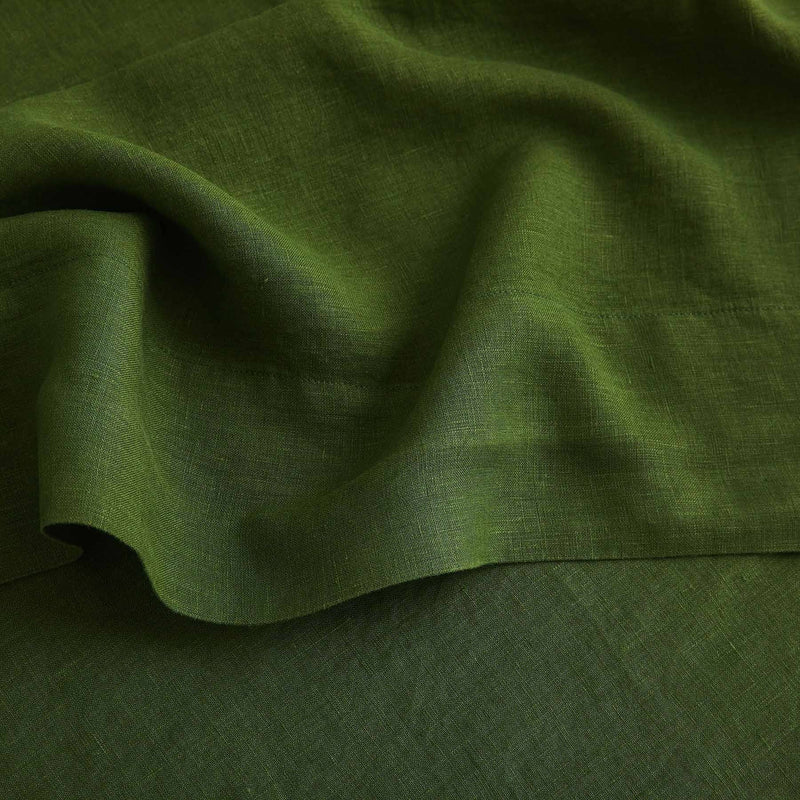 Sijo French Linen Sheet Set - Forest French Linen Bedding Sijo