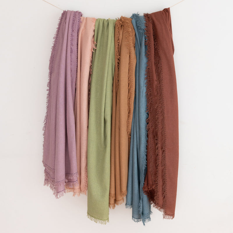 Silk Noil Wrap Scarf Scarves Last Chance Textiles 