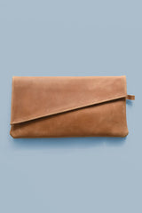 Small Asymmetric Clutch Clutch Bags Purse & Clutch Tan 