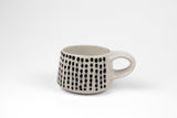 Small Stria Porcelain Mug Mugs + Tumblers Lauren HB Studio Dot 