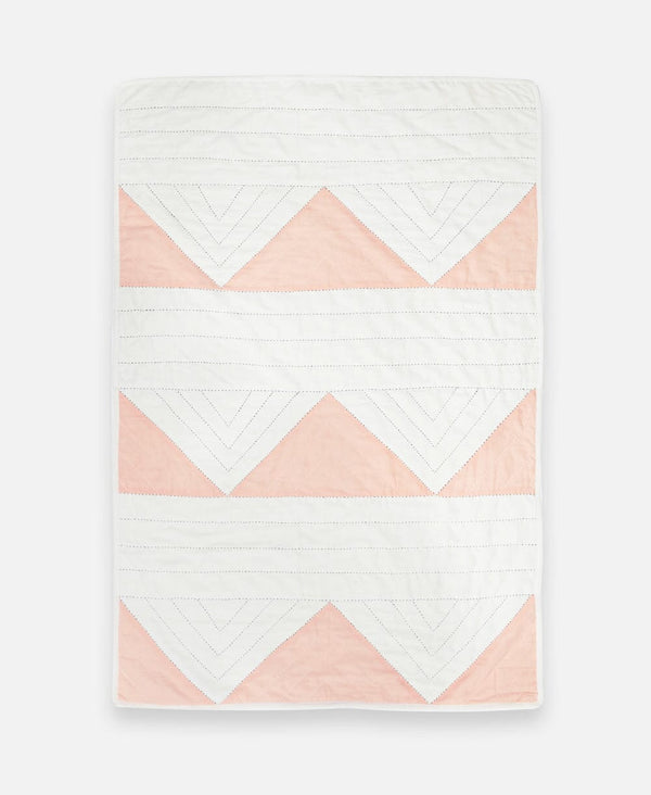 Small Triangle Throw Quilt Quilts Anchal 