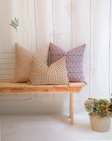 Soil to Studio Meena - Hand Block-printed Linen Pillowcase Soil to Studio 