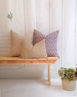 Soil to Studio Zainab - Hand Block-printed Linen Pillow Soil to Studio 