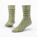 Solid Ragg Unisex Socks - Single Socks Maggie's Organics M Olive 