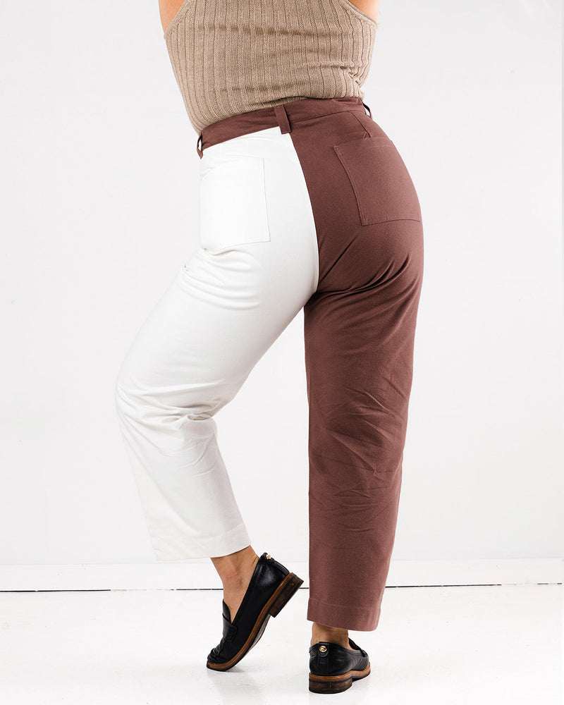 Soluna Collective Two-Tone Cargo Pants Clothing Soluna Collective 
