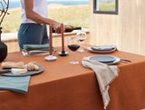 Sonoma Textured Tablecloth Tablecloths + Runners Coyuchi 