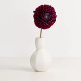 Sprout Bud Porcelain Vase Vases The Bright Angle Silk White 