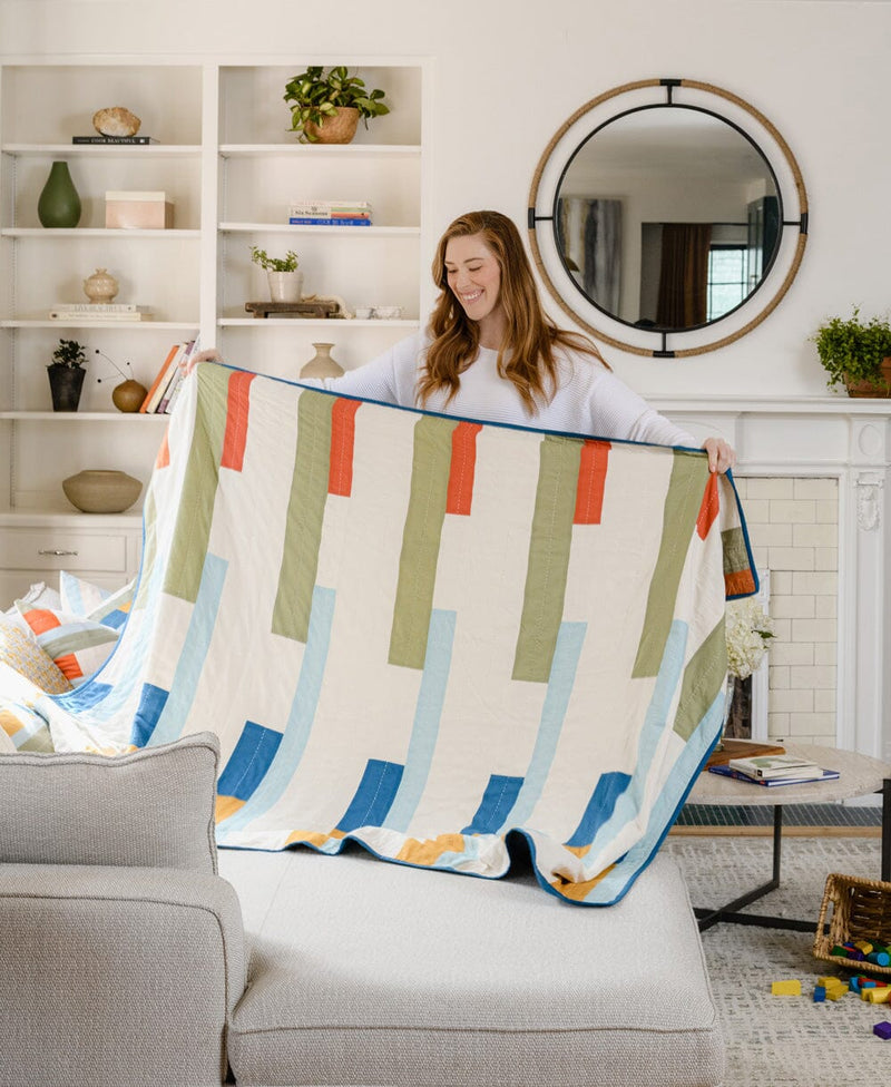 Stamp Quilt Throw Quilts Anchal 