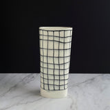 Stria Porcelain Vase Vases Lauren HB Studio 