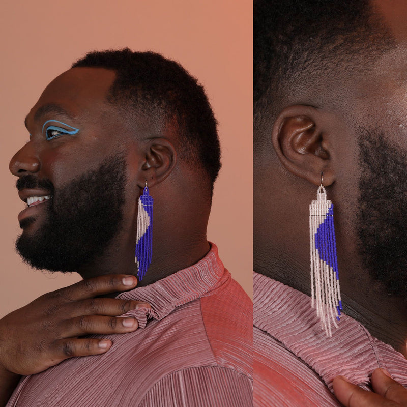 Take Shape Studio Balance Beaded Earrings (5 Colorways) Earrings Take Shape Studio 