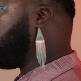 Take Shape Studio Desert Sunrise Beaded Earrings (3 Colorways) Earrings Take Shape Studio 