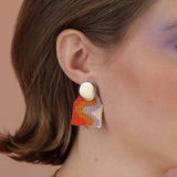Take Shape Studio Mini Wavy Beaded Earrings (4 colorways) Earrings Take Shape Studio 