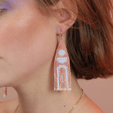 Take Shape Studio Stacked Waterfall Beaded Earrings (3 Colorways) Earrings Take Shape Studio 