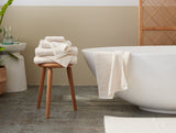 Temescal Ribbed Bath Mat Towels Coyuchi 